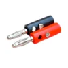 1 Pairs Banana Plugs Audio Connectors