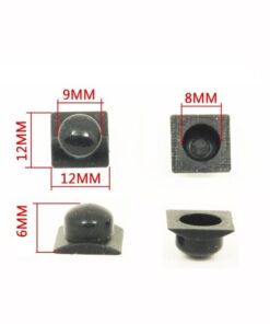 Alternative view of Rubber Button Flashlight Switch Cap Electronic DIY Parts Accessories for LED Torch