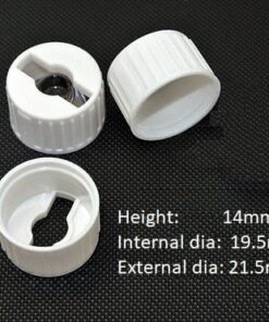 LED Lens White Holder for torch flash light