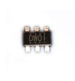 Alternative view of DW01 DW01A SOT23-6 Lithium battery protection ic chip smd