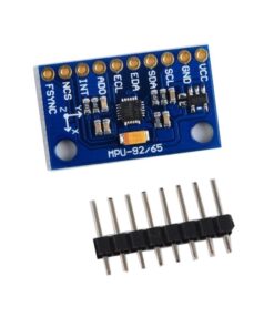 Alternative view of MPU9250 GYRO ACCELERATOR MAGNETOMETER MODULE 9-AXIS