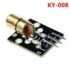 Arduino KY-008 Laser Sensor Module 650nm 6mm 5V 5mW Red Dot Laser - MegaEshop.PK