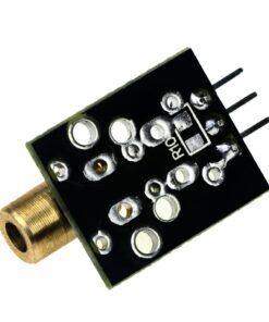 Alternative view of Arduino KY-008 Laser Sensor Module 650nm 6mm 5V 5mW Red Dot Laser