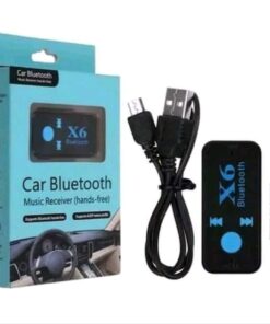 Car Bluetooth X6 Music Receiver Adapter 3.5mm Jack Wireless Handsfree Kit