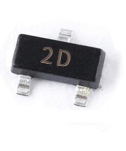 MMBTA92 2D 0.2A/300V PNP silk screen SOT23-3 SMD transistor