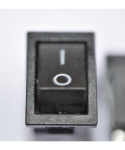 Alternative view of Rocker Switch KCD1-104 4 Pin 6A 250V 10A125V Black Button