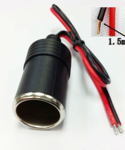 Car Cigarette Lighter female Socket Plug Connector