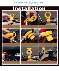 12V Usb Power Charger Waterproof Motorcycle For Bike - MegaEshop.PK