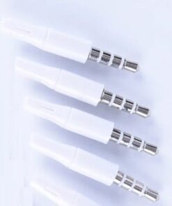 3.5mm 4 Pole Stereo Headset Plug Jack Outlet Adaptor Connector