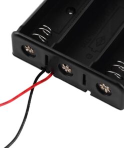 18650 Battery Case Storage Box Case Plastic Holder for 3 x 18650 Batteries - MegaEshop.PK