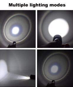 1800 Lumen Ultra Bright Zoomable Tactical Flashlight T6 LED Handheld Lantern USB Charging With 18650 Battery - MegaEshop.PK