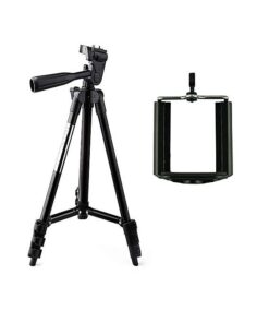 330A Professional Aluminum Tripod Stand For DSLR Camera , Mobile Phone , Tik Tok User , Vlogers and Youtubers