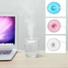 Mini USB Donuts Mist maker Air Humidifier Purifier Floats Aroma Steam Diffuser - MegaEshop.PK