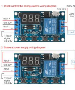 WS16 6-30V Automation Cycle Delay Timer Control Support