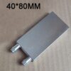 40X80 Aluminum Water Cooling Block Liquid 40 x 80 x 12mm Water Cooler - MegaEshop.PK