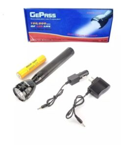 GEPASS Rechargeable High Range Torch Flashlight RL-203 - MegaEshop.PK