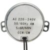 Synchronous Motor for Micro Crafts rotate exhibition Microwave oven 220-240V 4W 5-6RPM/min - MegaEshop.PK