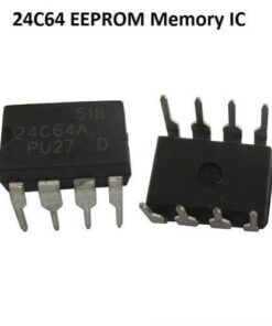 24C64 EEPROM Serial-2Wire 64K-bit (8K x 8) 3.3V/5V 8-Pin