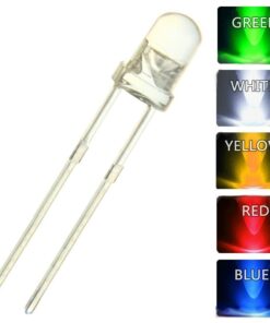 Alternative view of F3 3MM Round Light Emitting Diode Ultra Bright White