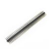 2.54mm 2x40 Pin Male Double Row Right Angle Pin Header Strip 2.54mm 2x40 Pin Male Double Row Right Angle Pin Header Strip - MegaEshop.PK