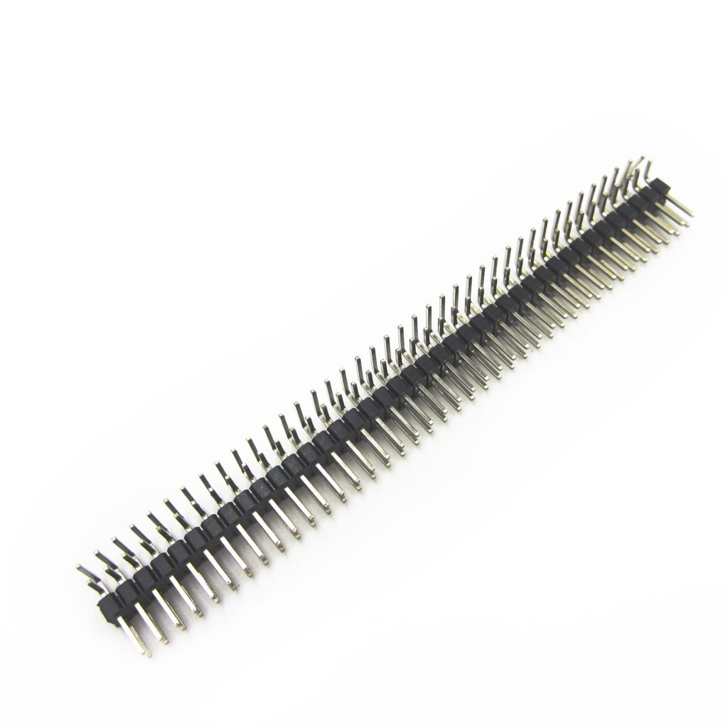 10Pcs 2.54mm Male 2x40 80 Pin Straight Double Row Pin Header Strip Length 15mm | UK