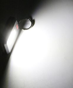 Mini COB LED Keychain Flashlight, Tactical 3-Mode PVC Key Chain Pocket Lantern Torch - MegaEshop.PK