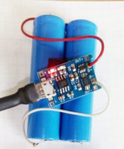 Tp4056 5V 1A Micro USB 18650 Lithium Dual Protection Battery Charging Module - MegaEshop.PK