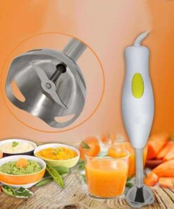 NIKAI 300W Electric Stainless Steel Hand Blender Stick Juicer Mixer - MegaEshop.PK