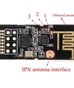 Alternative view of GT-24 Digital wireless Module 2.4G NRF24L01 PA LNA Industrial 1100M Distance