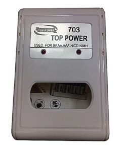 Alternative view of Top Power Battery Charger for  AA / AAA 9V battries