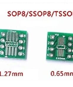 SOP8 turn DIP8 / SOIC8 to DIP8 IC adapter Socket so8/tssop8/soic8/sop8 TO without pin