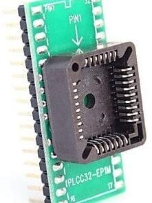 PLCC32-EP1M to DIP32 for MCU Seat and IC Testing Seat Module Adapter - MegaEshop.PK