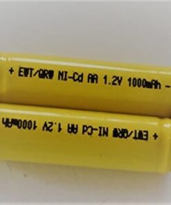 2.4V AA 1000 Mah Nicd Rechargeable Battery Nickel Metal Hydride Battery with Solder - MegaEshop.PK