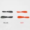 45mm Propellers for 0.8mm Shaft Coreless Motor 610 612 613 614 615 716 Red/ Black - MegaEshop.PK