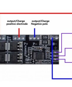 Alternative view of 4S 30A Li-ion Lithium Battery 18650 charger protection board PCB