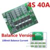 4S 40A Li-ion 18650 BMS PCM Battery Protection Board Balance Lipo Module 14.8V 16.8V - MegaEshop.PK