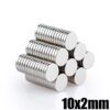 10x2mm N35 Neodymium Magnetic Disk Small Permanent Round NdFeB Super Strong Powerful Magnetic - MegaEshop.PK