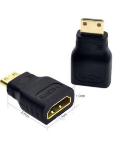 HDMI Female to Mini HDMI Male Adapter Converter - MegaEshop.PK
