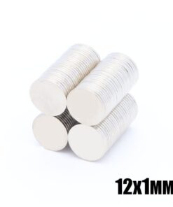 N35 12x1 mm Strong Round Magnets Neodymium Magnet Rare Earth Magnet 12*1mm NdFeB - MegaEshop.PK