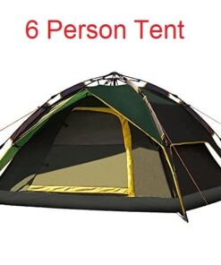 6 Person Automatic Dome Tent Double-Layer Waterproof Tent for Camping Hiking - MegaEshop.PK