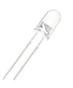 Alternative view of IR Infrared Emitting diode 5mm