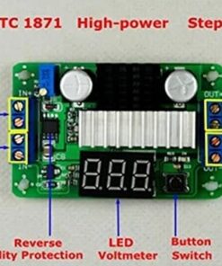 LTC1871 DC-DC Step up Boost Module Power Supply 3.5V to 30V 100W LED Voltmeter - MegaEshop.PK