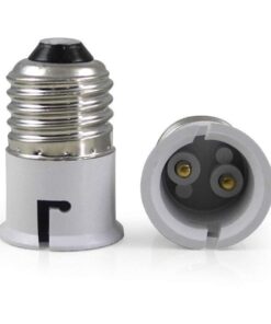 E27 to B22 Led Lamp Bulb Base Conversion Holder Converter Socket Adapter Converter - MegaEshop.PK