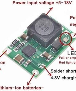 HW-370 TP5100 Charging Module Lithium Battery - MegaEshop.PK