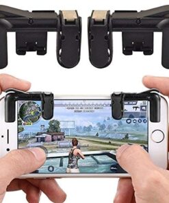 Phone Gamepad Trigger Fire Button Aim Key Smart Phone Mobile Games L1R1 Shooter Pubg Controller V3.0 For Pubg-Fortnite-Critical Ops - MegaEshop.PK