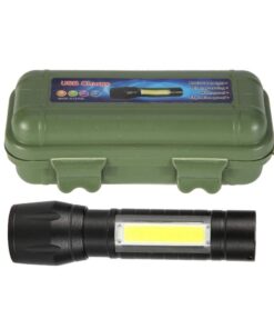 USB Charging Powerful Flashlight MX-511-COB LED Zoomable Flashlight + Battery + box USB Charging Powerful Flashlight MX-511-COB LED Zoomable Flashlight + Battery + box - MegaEshop.PK