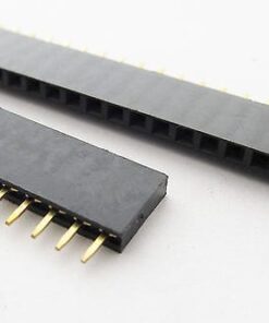 40 Pin Single Row Female 2.54mm Pin Header Connector Strip