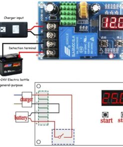 XH-M604 Battery Charger Control Module DC 6-60V Protection Board Controller - MegaEshop.PK