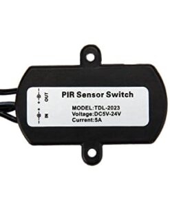 DC 12V 5A PIR Motion Sensor Switch LED Strip Body Infrared Automatic - MegaEshop.PK