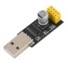 CH340 USB to ESP8266 ESP01 programmer ESP-01S Serial Wireless Development Board Module - MegaEshop.PK
